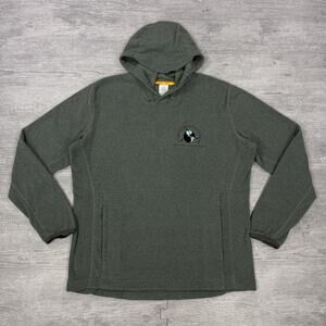 Prometheus Design Werx XL JAAC Fleece Pullover Hoodie - Glade Green. EUC *LOGO*